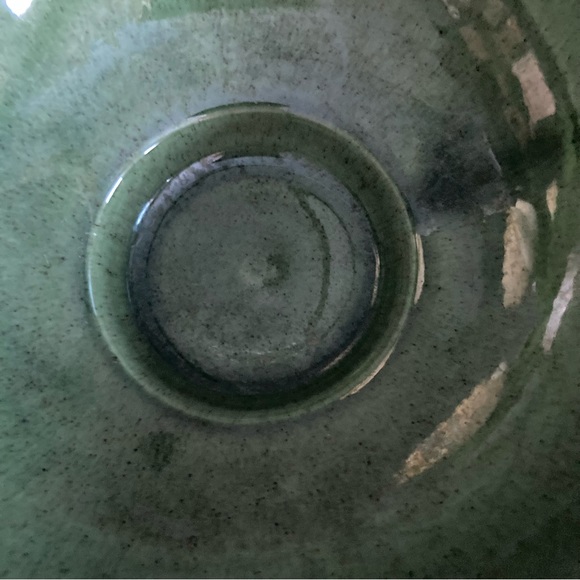 Haeger Pottery Green Bowl - Picture 3 of 6
